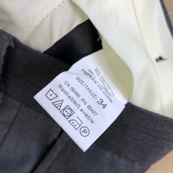 NWT Grey Men’s Dress Pants - Picture 6 of 6